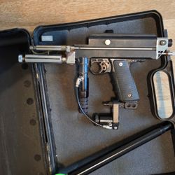 Vintage WGP Autococker Paintball Marker Pre-2K Dye 45 Frame Air America Case