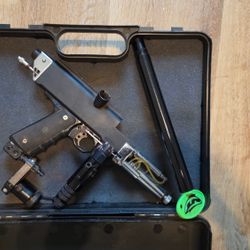 Vintage WGP Autococker Paintball Marker Pre-2K Dye 45 Frame Air America Case