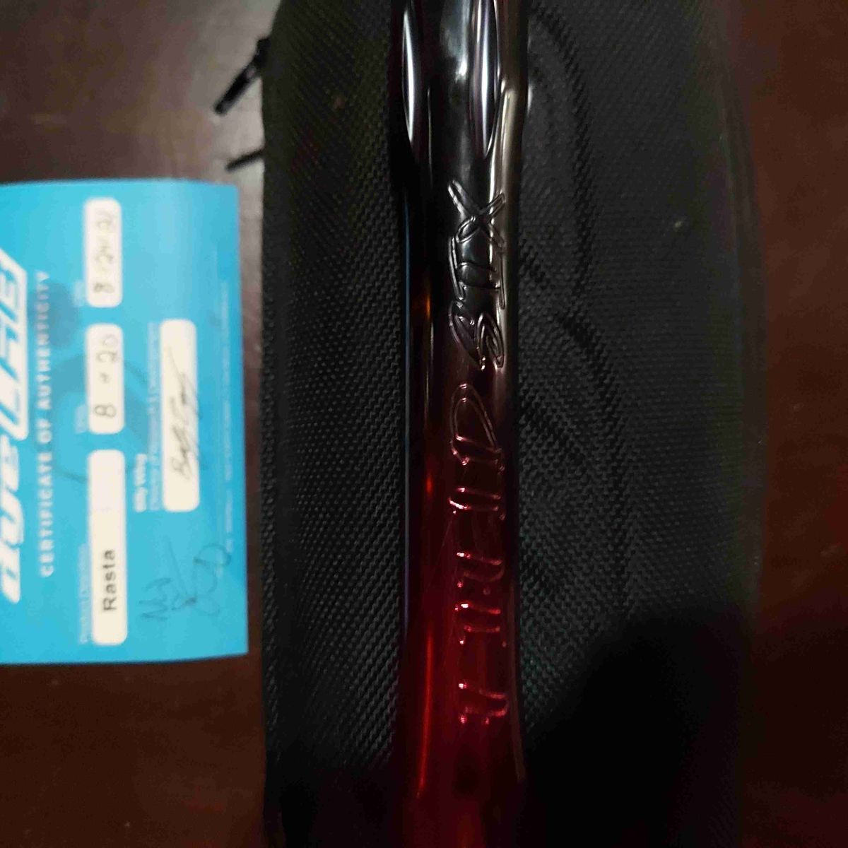 DYE Lab boomstick Rasta fade with Field 6 engraving 