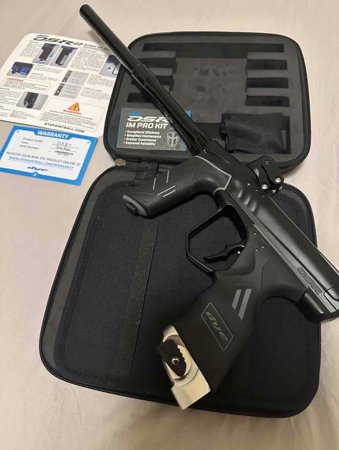 Dye Dsr + plus im pro kit & aftermarket trigger