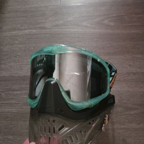 Revo 2 clears, turquoise clear frames. Superdead plugs and double strapped 