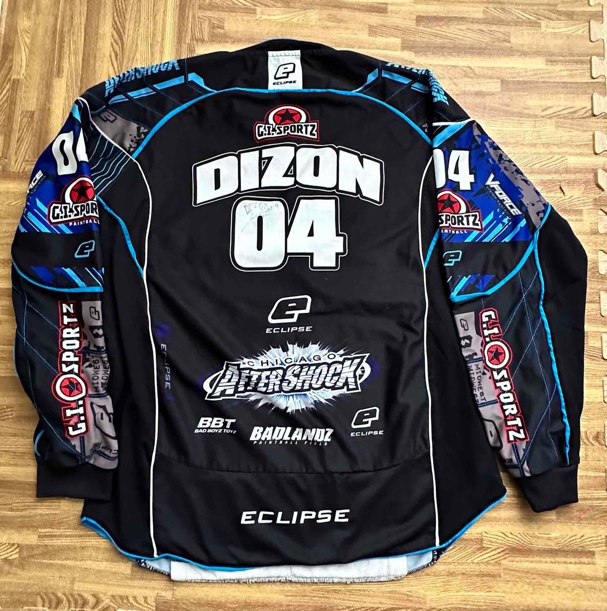 Ronnie Dizon Chicago Aftershock Jersey Size M