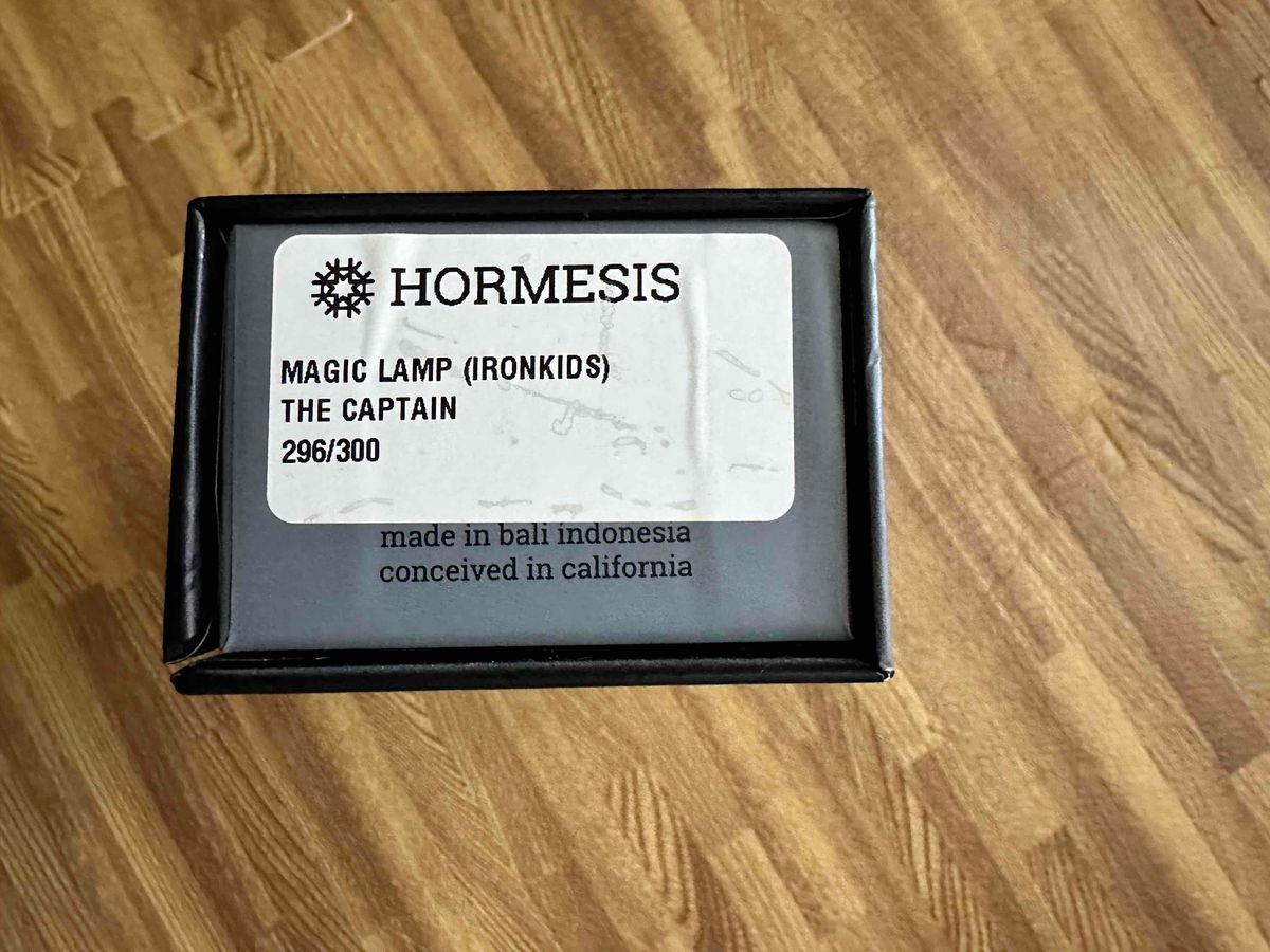 RARE! Hormesis Ironkids Magic Lamp The Captian 296/300