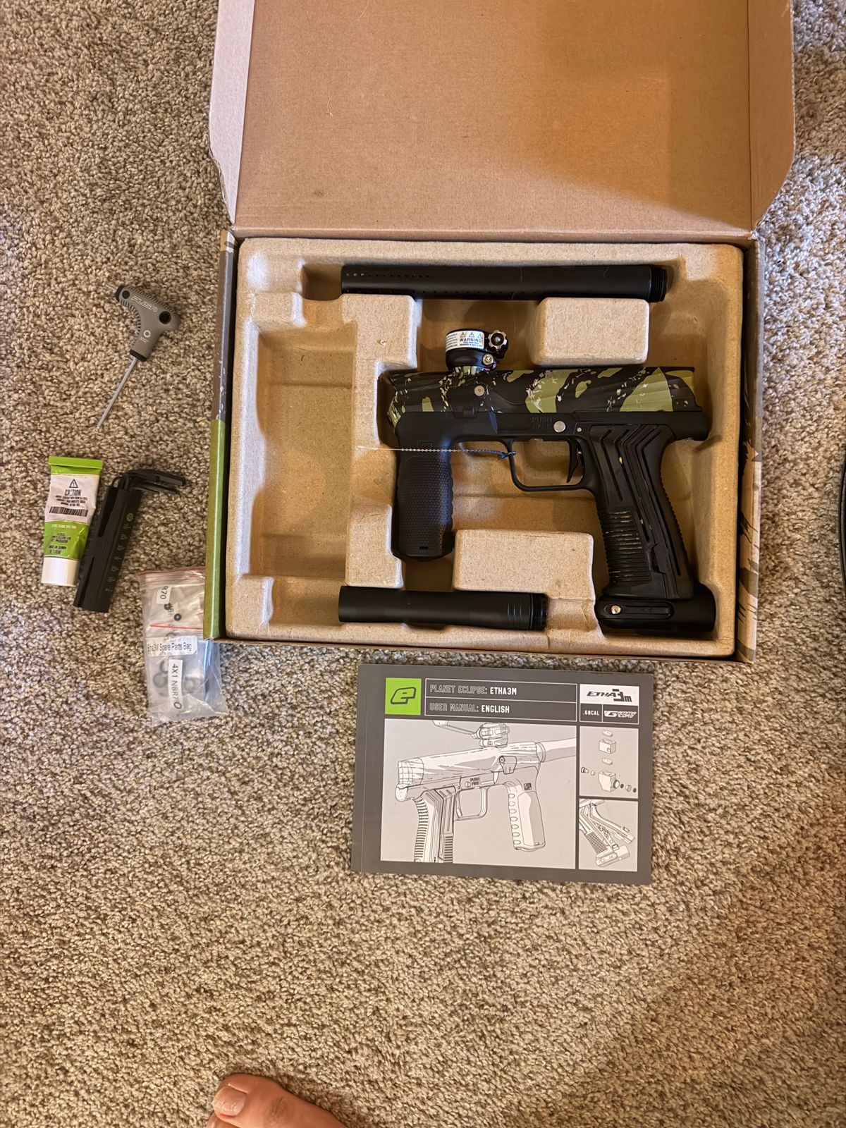 Planet Eclipse Etha 3M Mechanical Paintball Marker – Great Condition