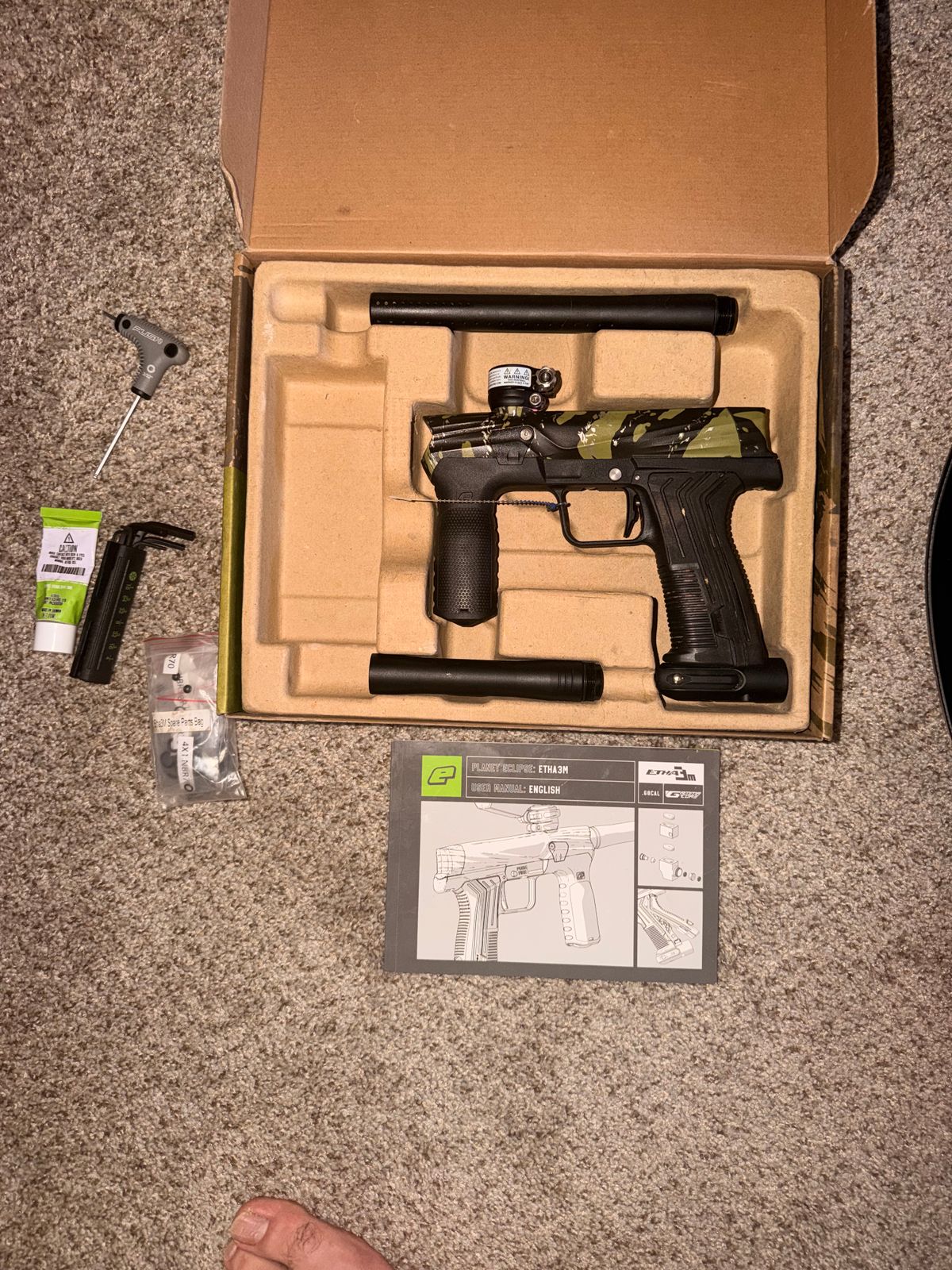 Planet Eclipse Etha 3M Mechanical Paintball Marker – Great Condition