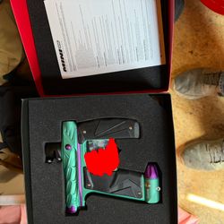 Whole paintball set up