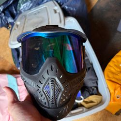 Whole paintball set up
