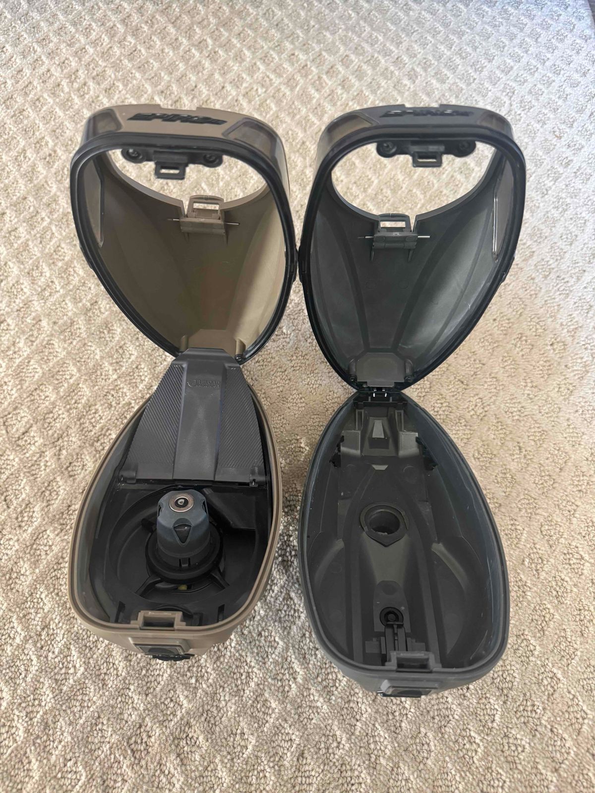 Tan spire 3 with grey shell