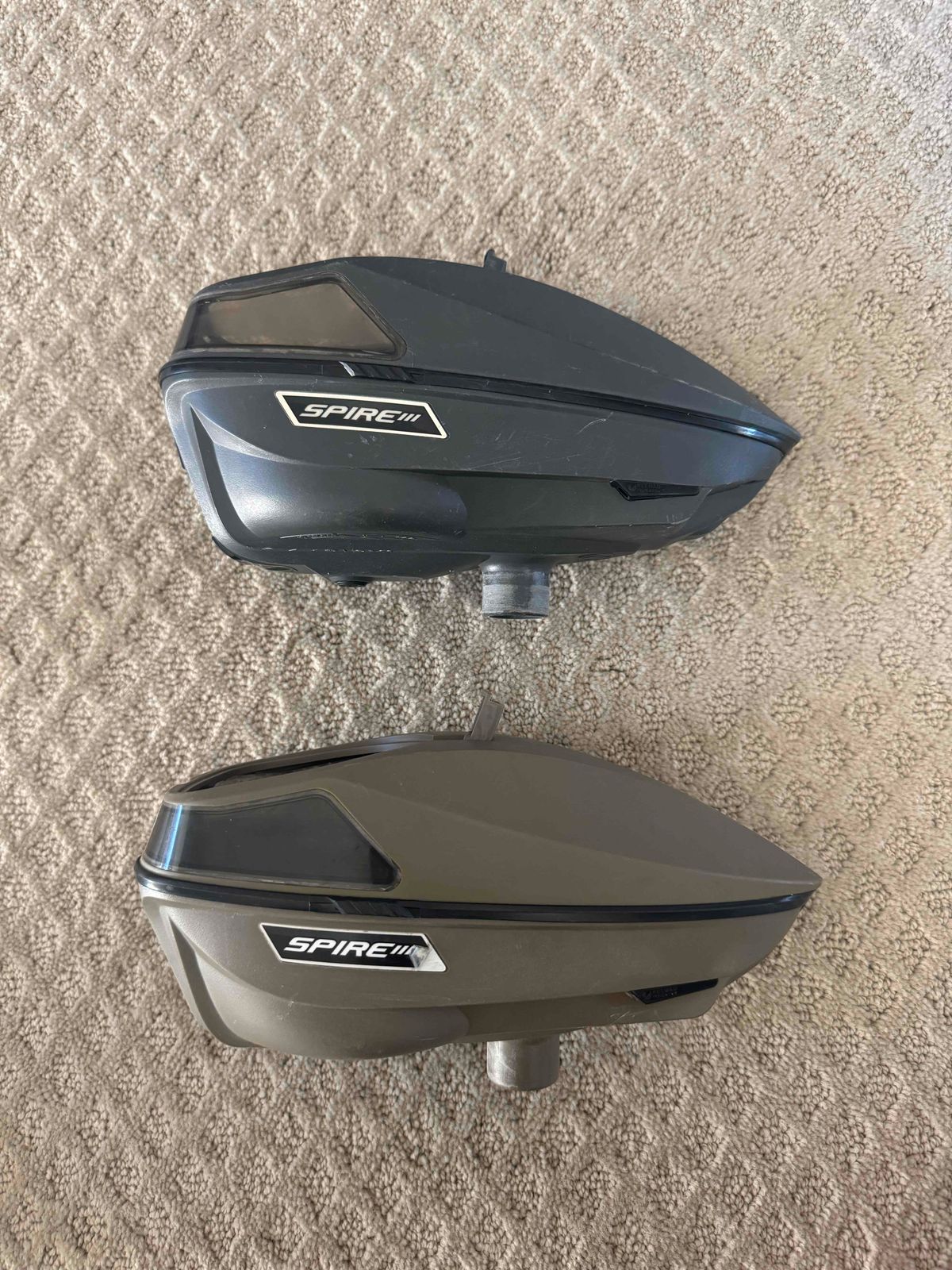 Tan spire 3 with grey shell