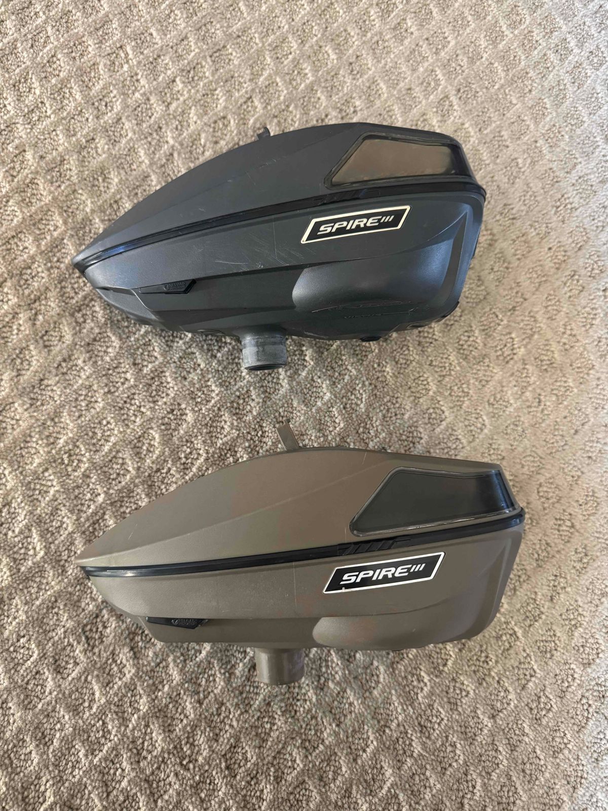 Tan spire 3 with grey shell