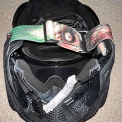 Infamous Push Ghost Skull LE Paintball Mask