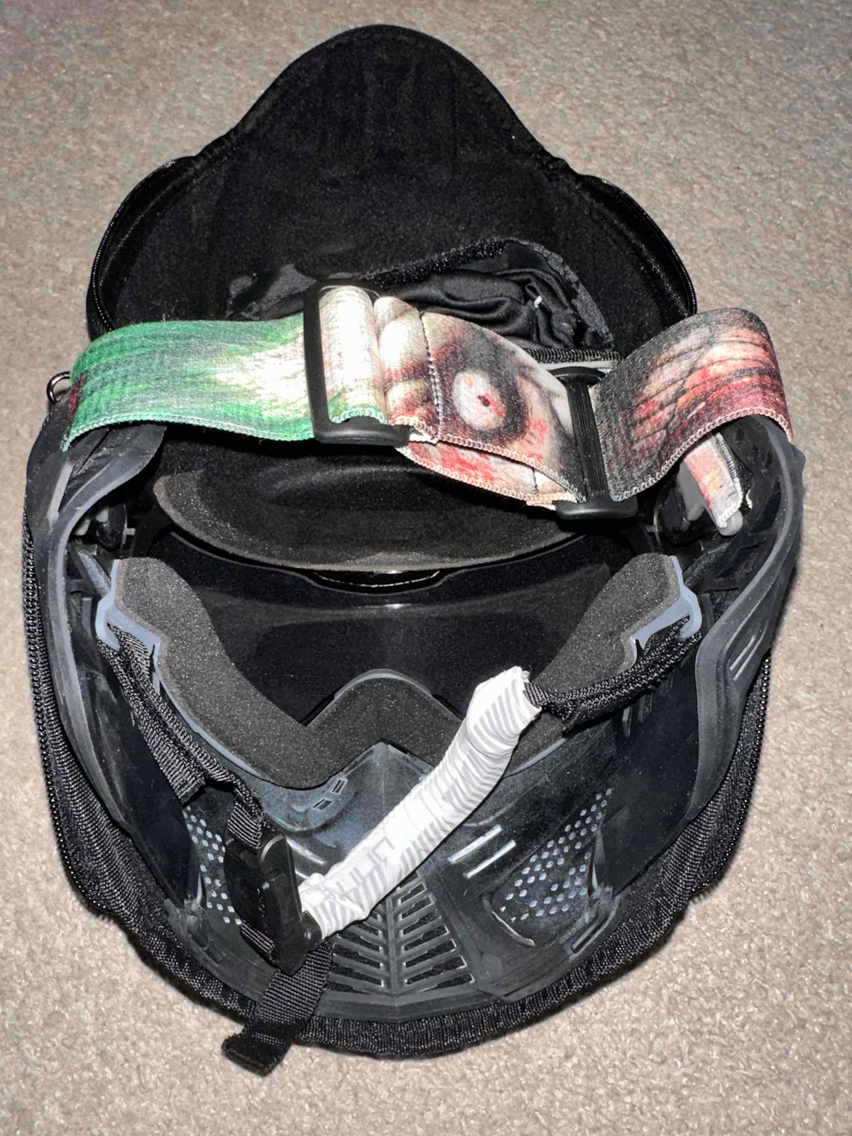 Infamous Push Ghost Skull LE Paintball Mask