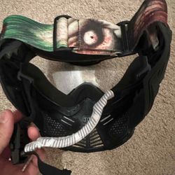 Infamous Push Ghost Skull LE Paintball Mask