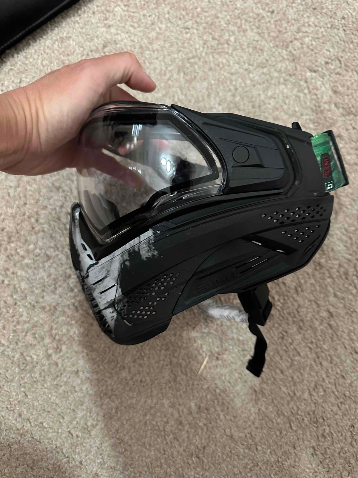 Infamous Push Ghost Skull LE Paintball Mask