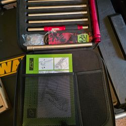 CS3 Twister graphite/red with mechanical frame