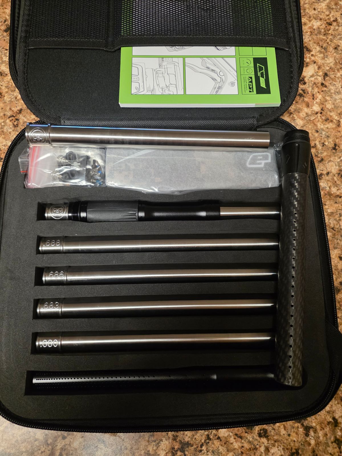 Dark CS3 Pro with Infamous Inserts 