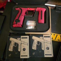 CS3 Twister graphite/red with mechanical frame