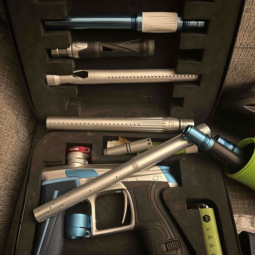 Planet Eclipse CS1 silver/elcrtic blue