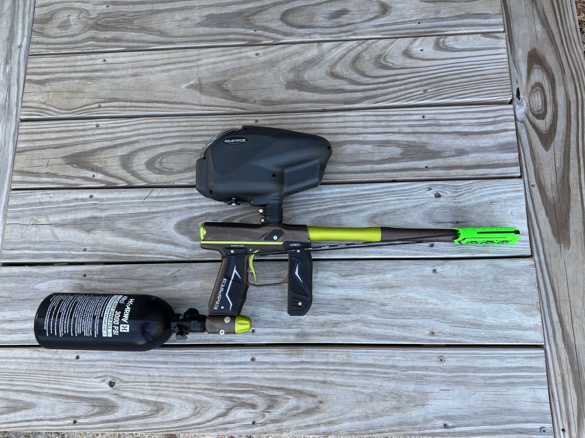 Empire Axe 2.0 Complete Paintball Package