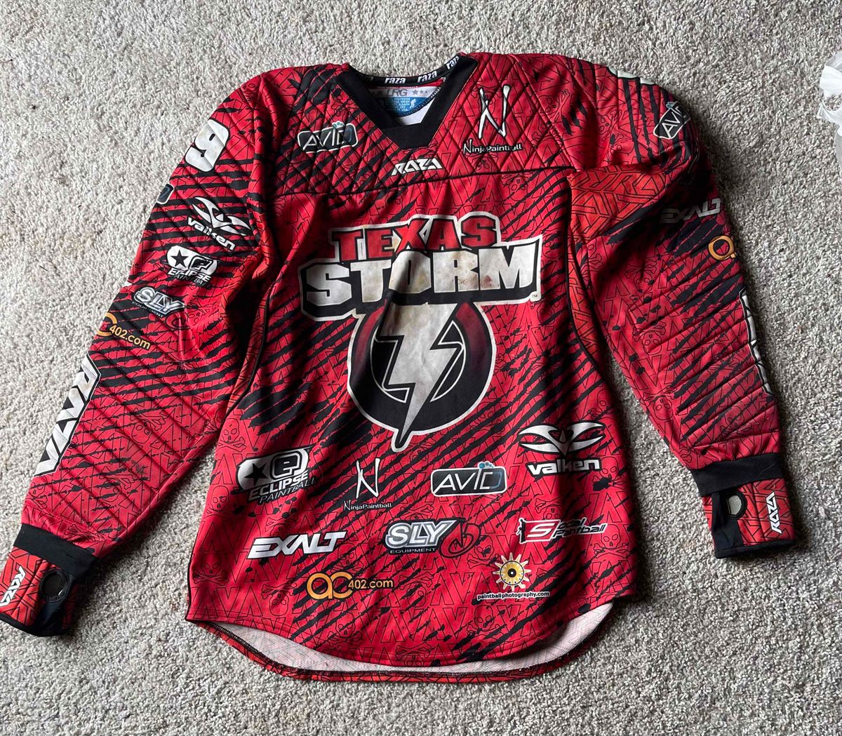 Texas storm pro jersey