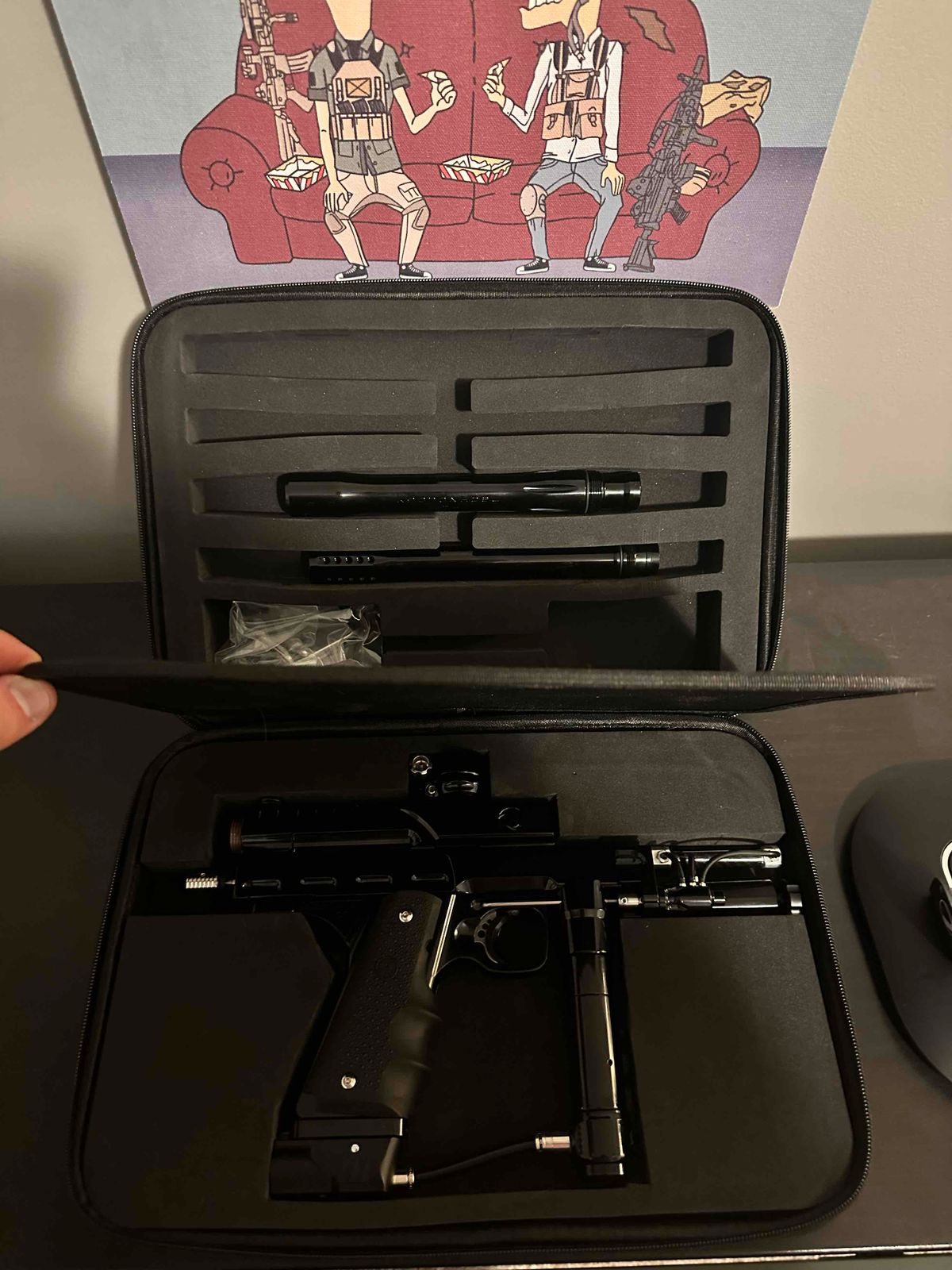 Freeflow “Chris Cole” Autococker, Gloss Black, Gunfighter 1.5 Frame