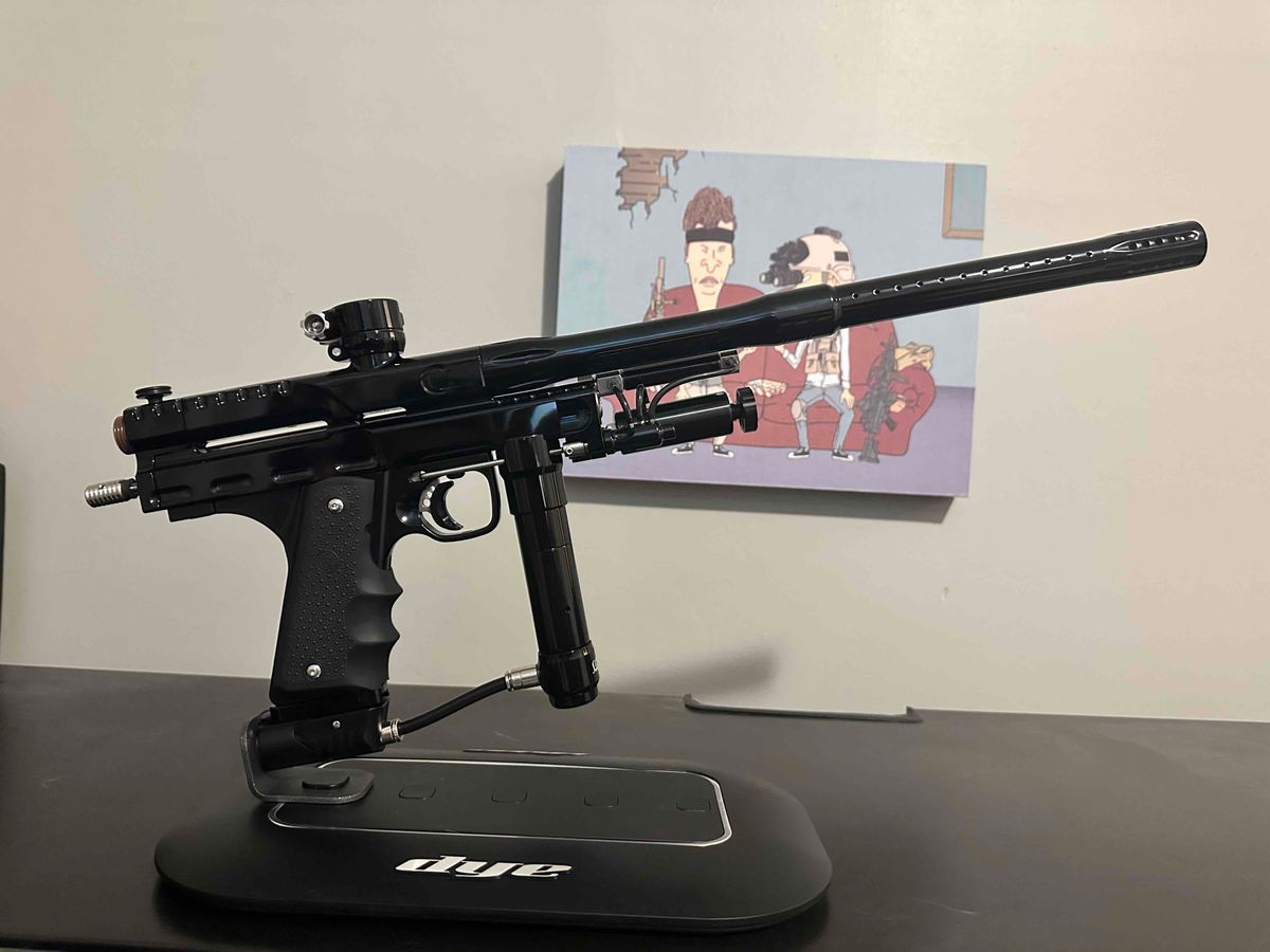 Freeflow “Chris Cole” Autococker, Gloss Black, Gunfighter 1.5 Frame