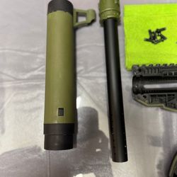 Tippmann Cronus Tactical Paintball Setup - OD Green - GXG Hopper, Remote Line, Empire Helix Mask