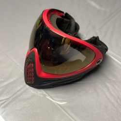 Paintball Setup - Empire Mini GS (Red/Silver), Valken V-MAX+ Hopper, Dye i4 Mask (Red/Gold)
