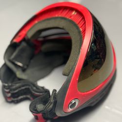 Paintball Setup - Empire Mini GS (Red/Silver), Valken V-MAX+ Hopper, Dye i4 Mask (Red/Gold)