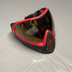 Paintball Setup - Empire Mini GS (Red/Silver), Valken V-MAX+ Hopper, Dye i4 Mask (Red/Gold)