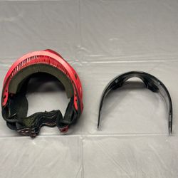 Paintball Setup - Empire Mini GS (Red/Silver), Valken V-MAX+ Hopper, Dye i4 Mask (Red/Gold)