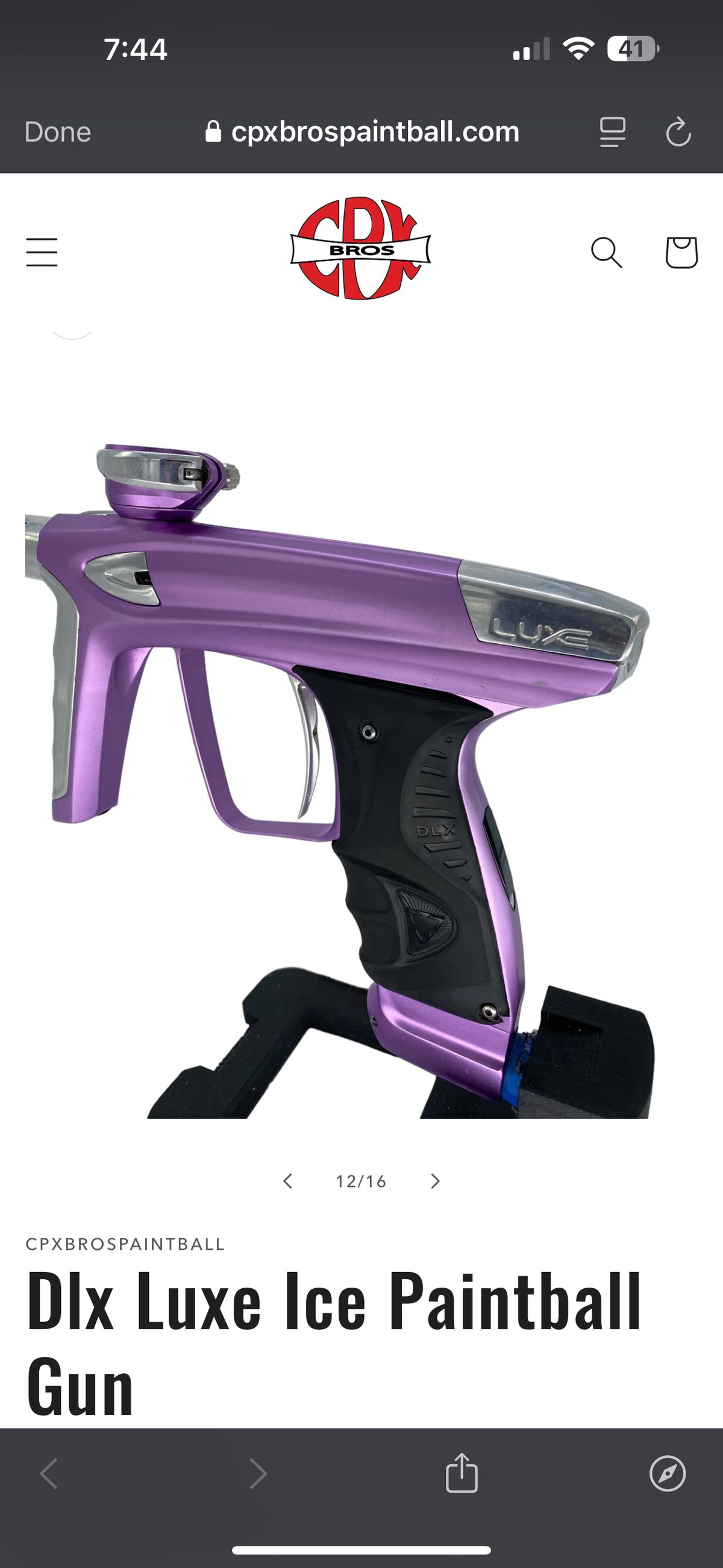 DLX Luxe Ice