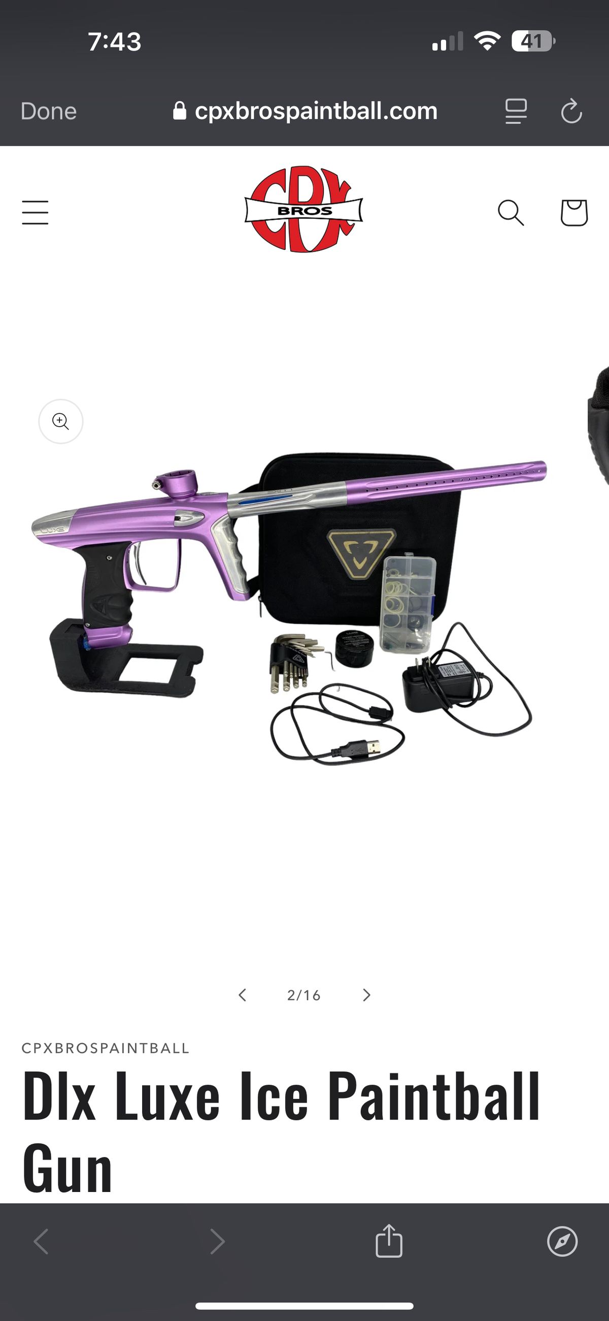 DLX Luxe Ice