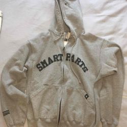 Smart Parts Full Zip Up Hooded Sweatshirt