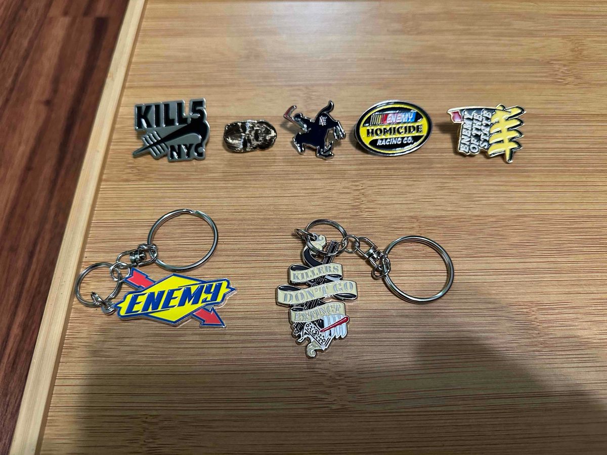 EOTS PIN/Keychain set 