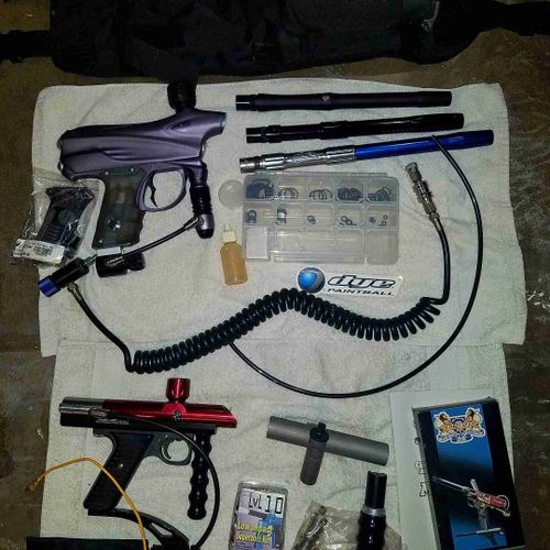 DYE DM4 and Automag and a bunch of accessories 