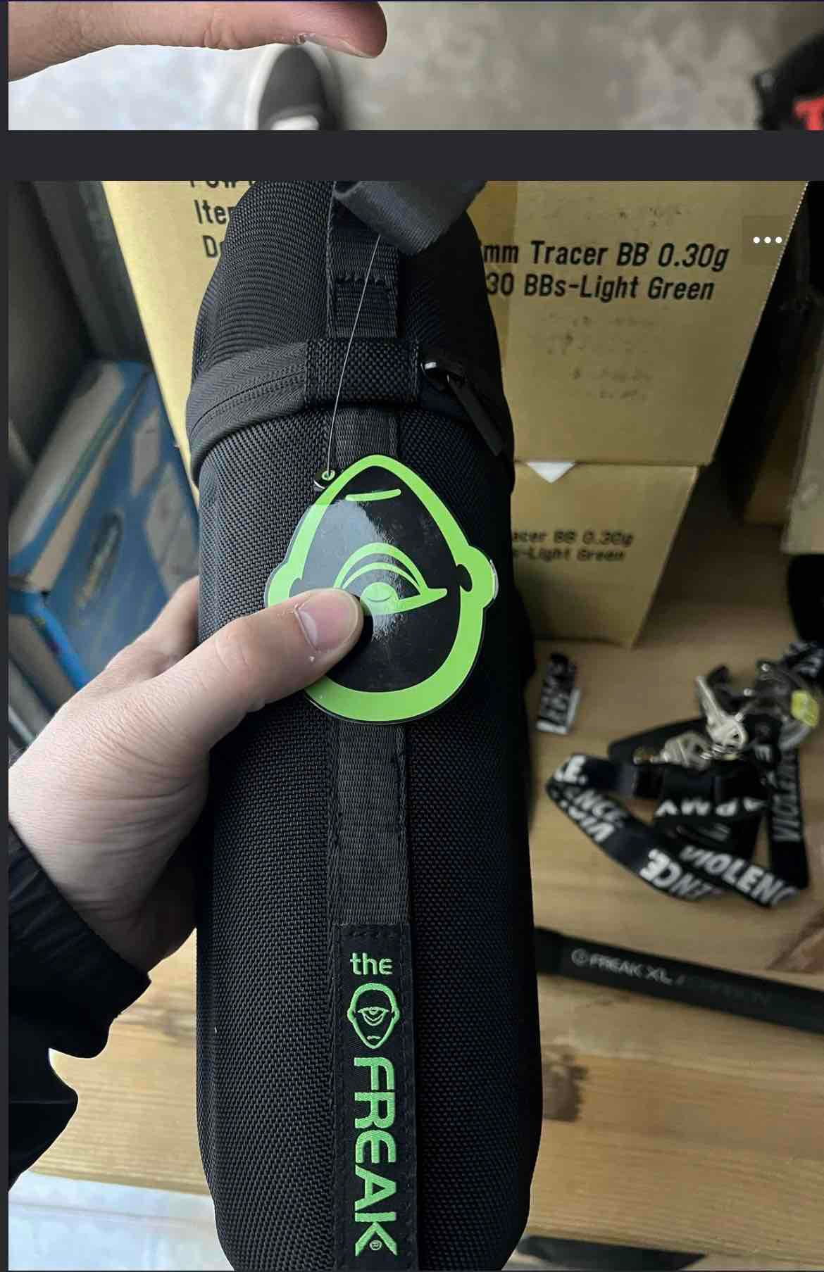 GOG Complete Freak XL Carbon Fiber Barrel Kit w/ Blackout Inserts (Version 2) - Autococker - 16in Total Length 