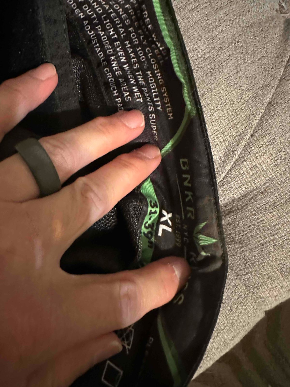 Bunker King Supreme Pants . Green