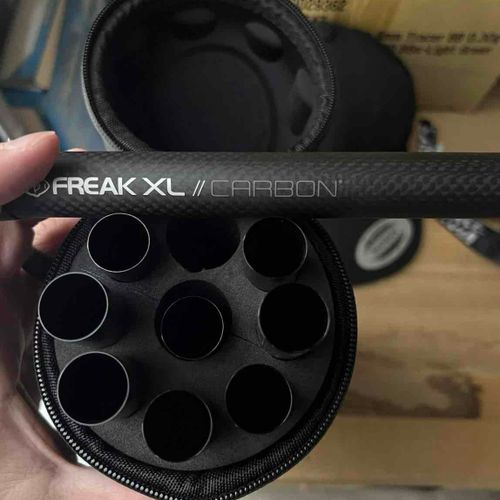 GOG Complete Freak XL Carbon Fiber Barrel Kit w/ Blackout Inserts (Version 2) - Autococker - 16in Total Length 