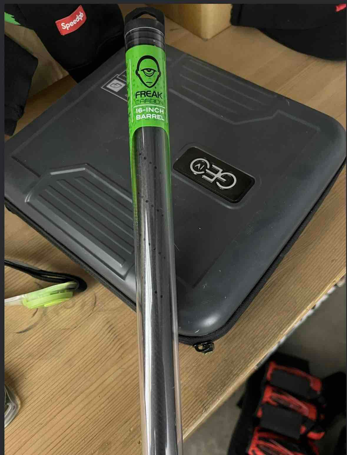 GOG Complete Freak XL Carbon Fiber Barrel Kit w/ Blackout Inserts (Version 2) - Autococker - 16in Total Length 