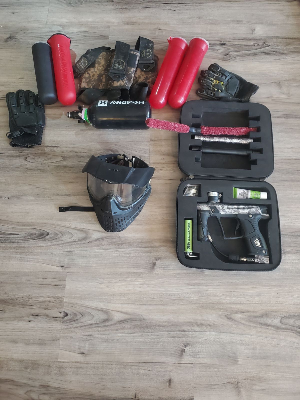 Eclipse Marker, Gear, Mask, Pods – $750 OBO