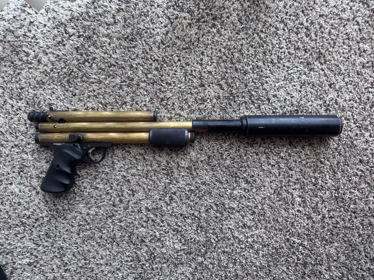 Pmi Pursuit stockclass pump pistol