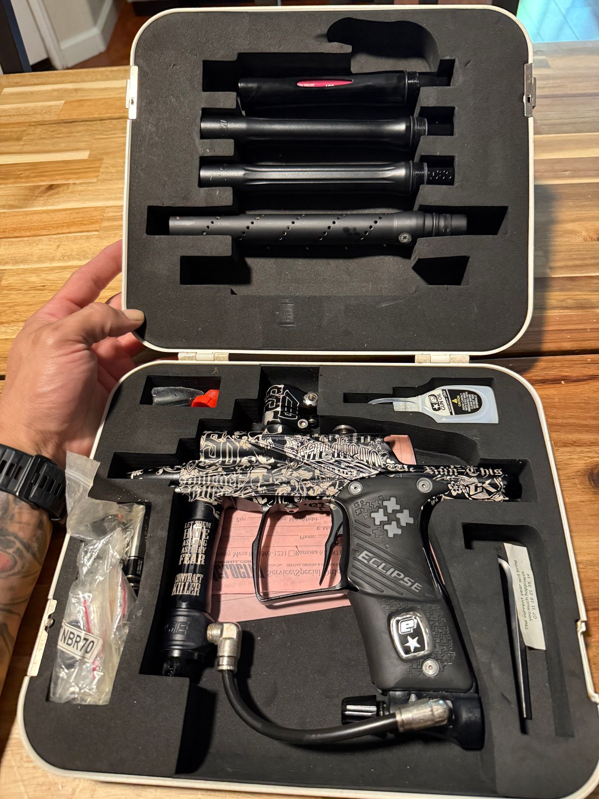 Todd Martinez’s personal sl94 custom anno