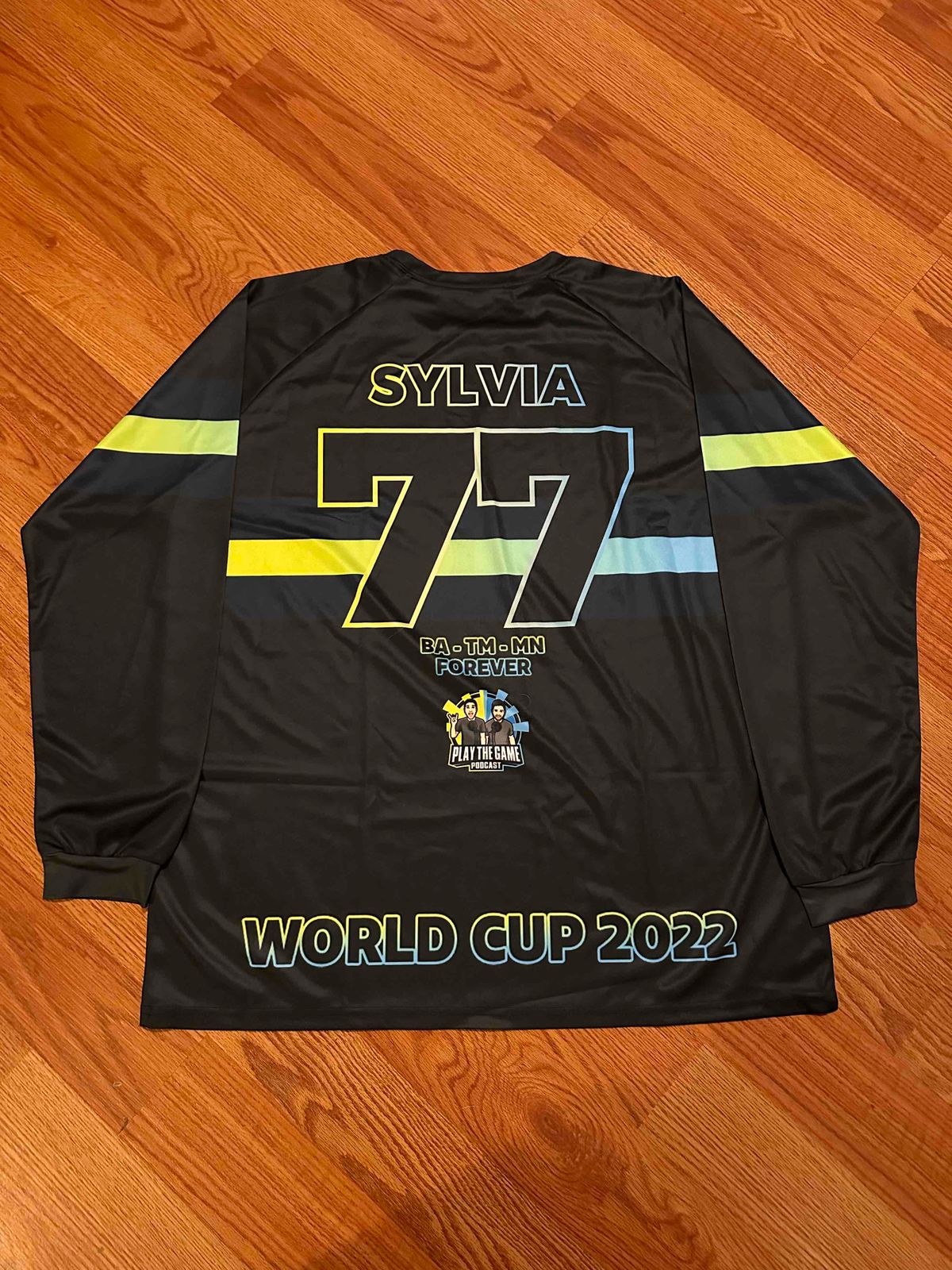 2022 World Cup PTG Goat Squad Andrew Sylvia jersey