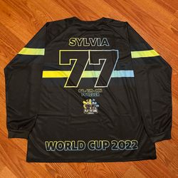 2022 World Cup PTG Goat Squad Andrew Sylvia jersey