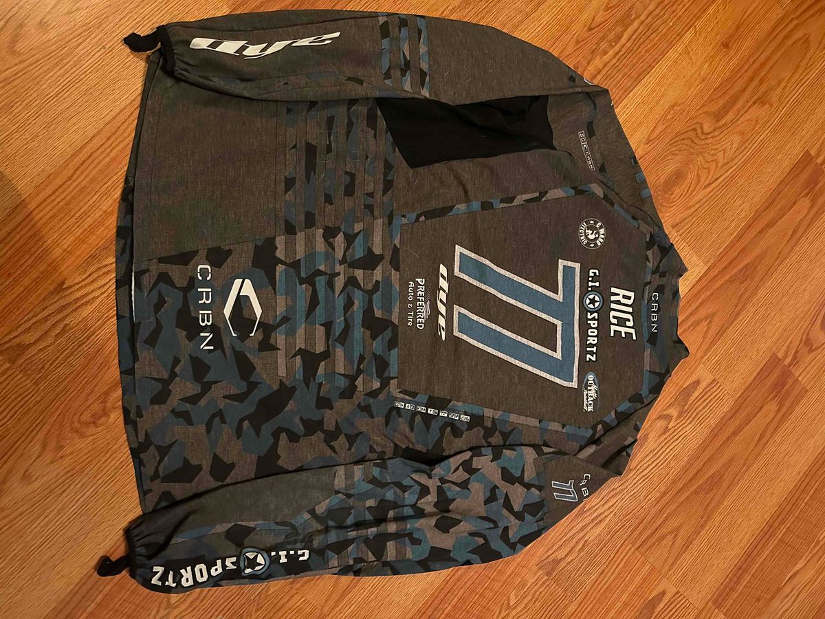 2020 NXL World Cup Blake Rice New England Hurricanes jersey
