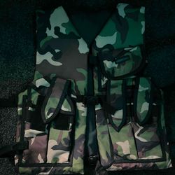 Valken Camo Paintball Vest