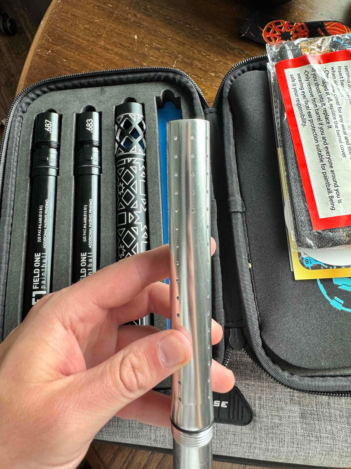 Sliver and Black Hormesis Acculock Kit