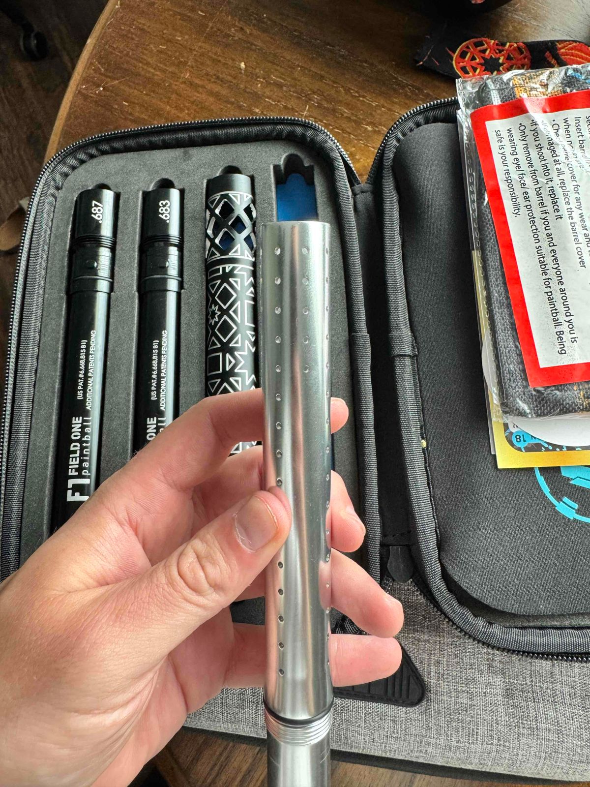 Sliver and Black Hormesis Acculock Kit