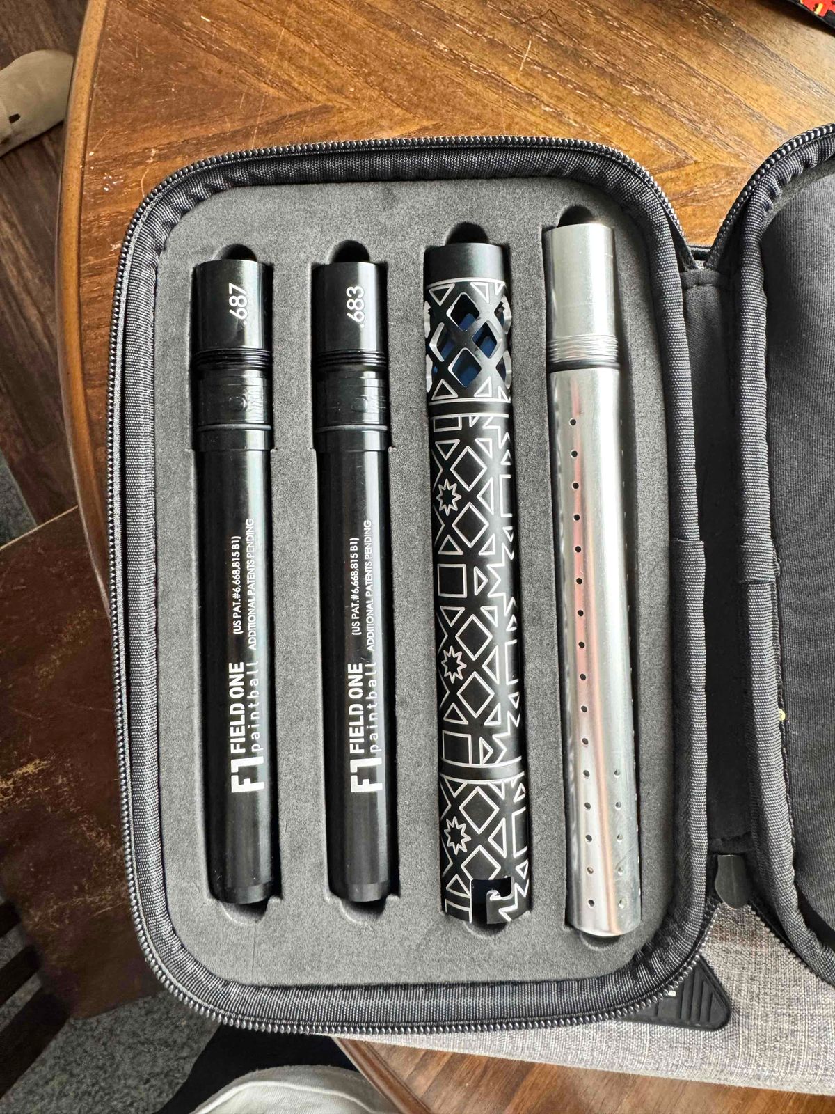 Sliver and Black Hormesis Acculock Kit